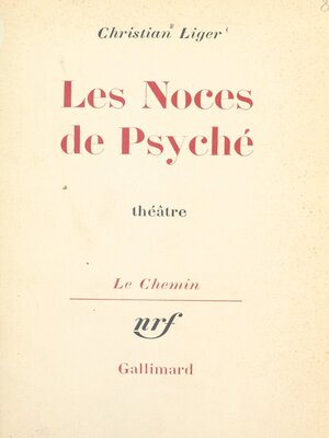 cover image of Les noces de Psyché